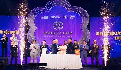Lễ ký kết hợp tác và phát triển và phân phối độc quyền khu đô thị ESTELLA CITY